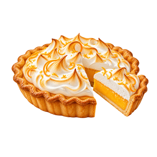 Sour Orange Pie sticker illustration