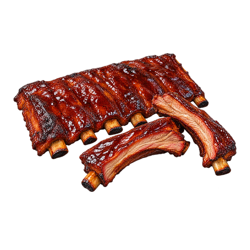 St. Louis-Style Ribs sticker illustration