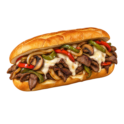 Steak Bomb sticker illustration