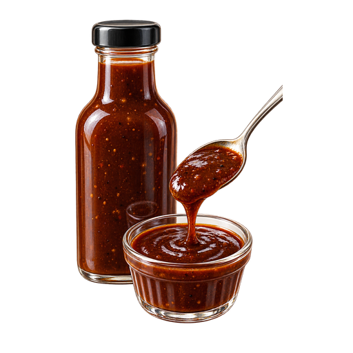 Steak Sauce sticker illustration