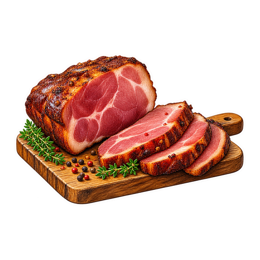 Tasso Ham sticker illustration