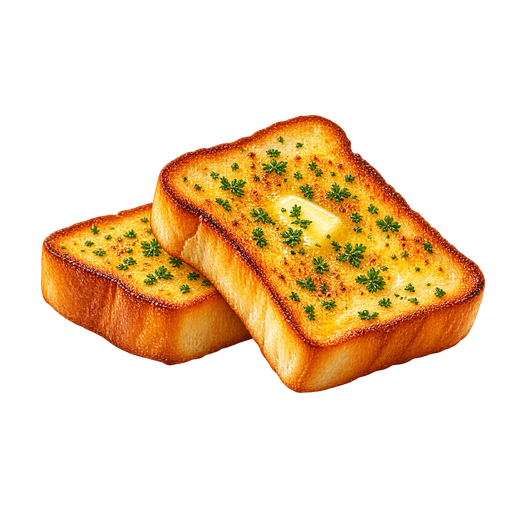 Texas Toast sticker illustration