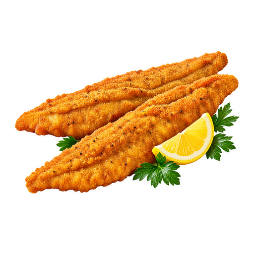 Thin Fried Catfish sticker illustration