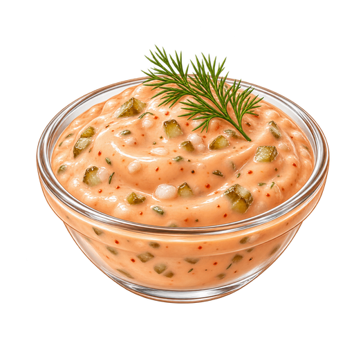 Thousand Island Dressing sticker illustration