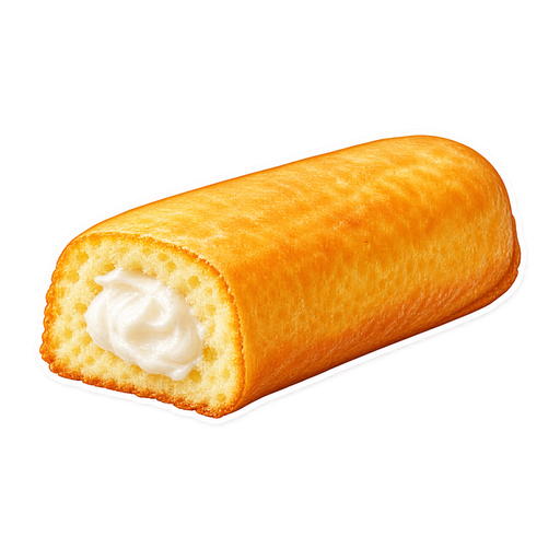 Twinkie sticker illustration