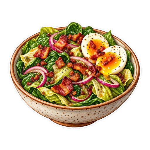 Wilted Lettuce sticker illustration