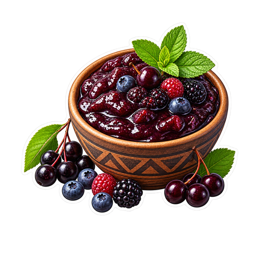 Wojapi sticker illustration