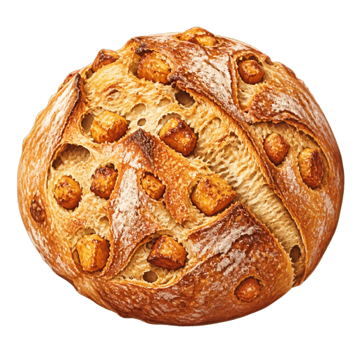 Pan de Chicharrones sticker illustration