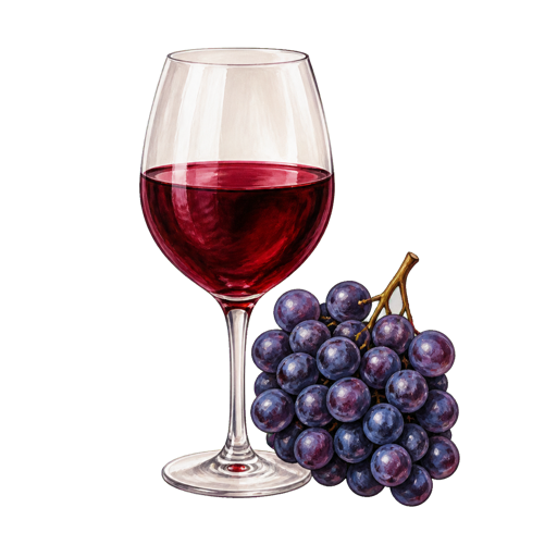 Uruguayan Tannat sticker illustration