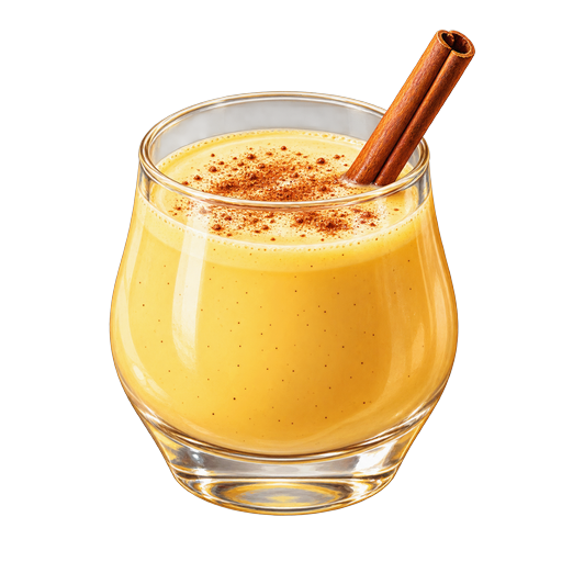 Czech Eggnog sticker illustration
