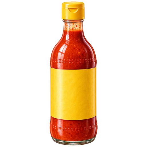 Valentina Hot Sauce sticker illustration