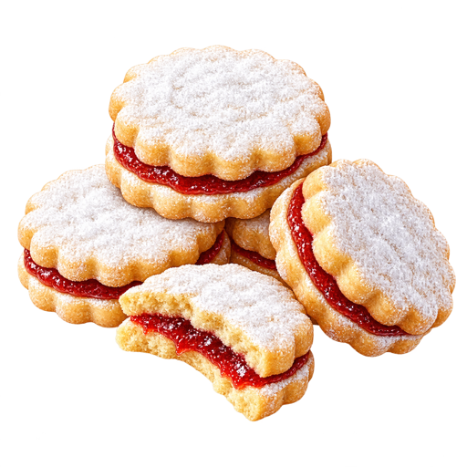 Vanilla Cookies sticker illustration