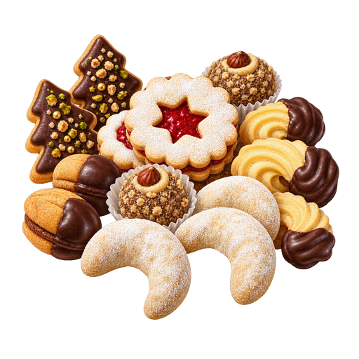 Christmas Cookies sticker illustration