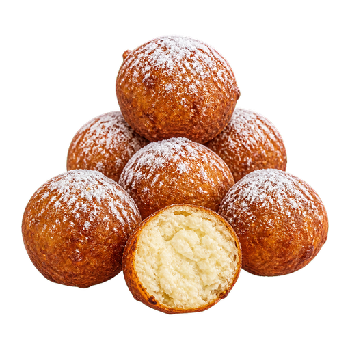Curd Doughnuts sticker illustration