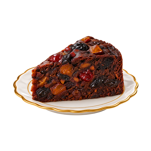 Vincentian Black Cake sticker illustration