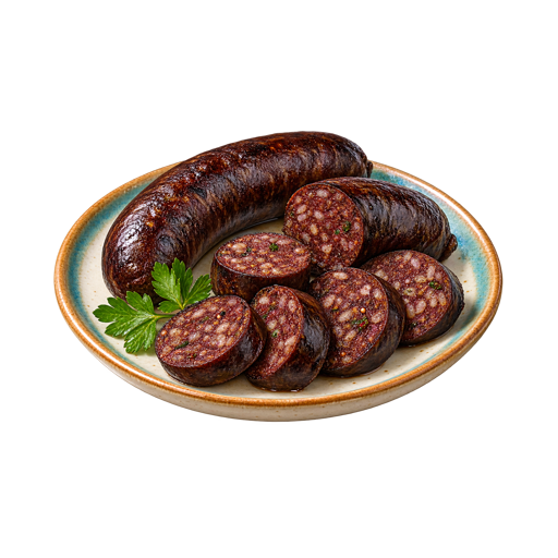 Vincentian Black Pudding sticker illustration