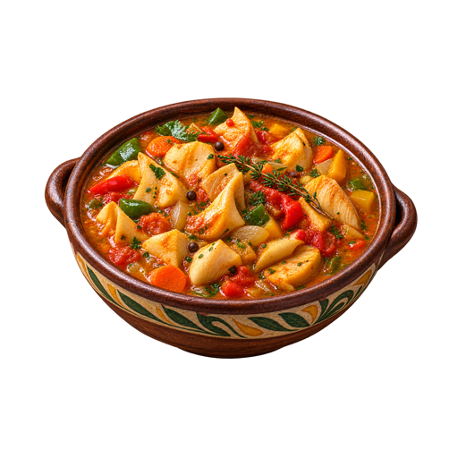 Lambi Stew sticker illustration
