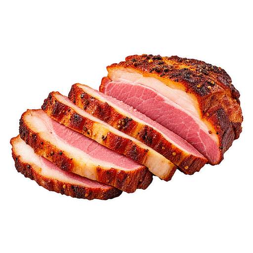 BVI Corned Pork sticker illustration