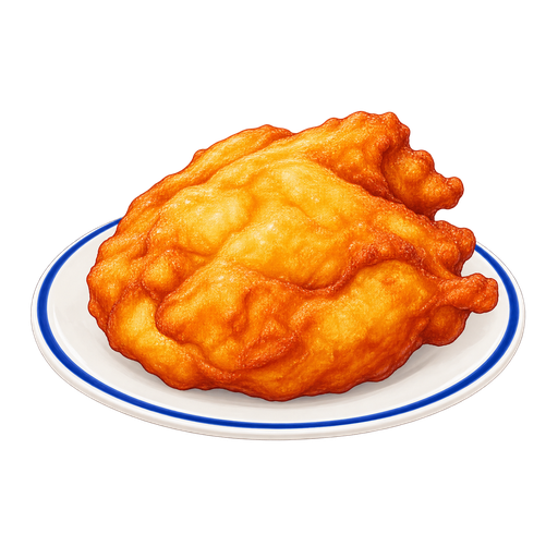 Crucian Banana Beignets sticker illustration