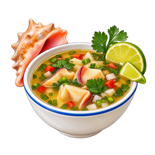 Conch Water sticker illustration