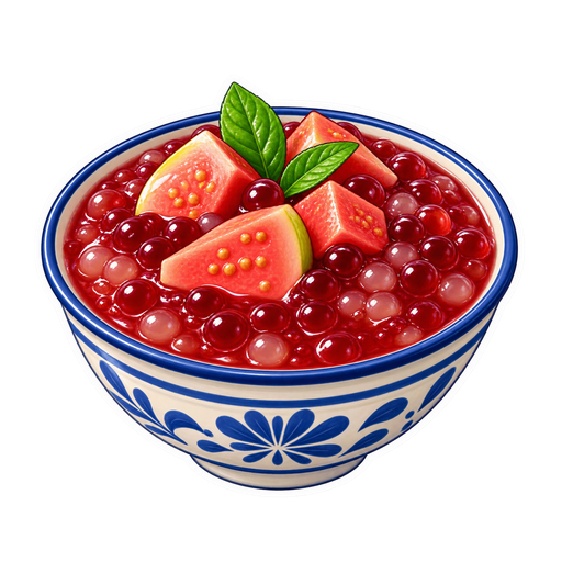 Red Grout sticker illustration