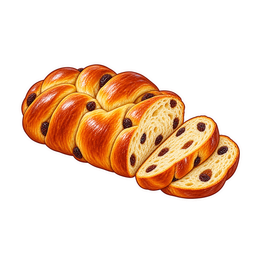 Virgin Islands Sweet Bread sticker illustration