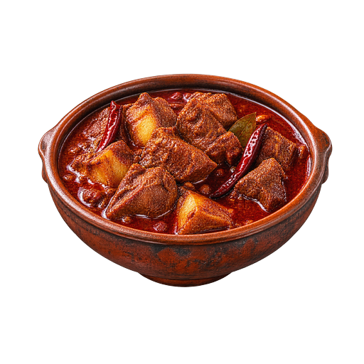 Vindaloo sticker illustration