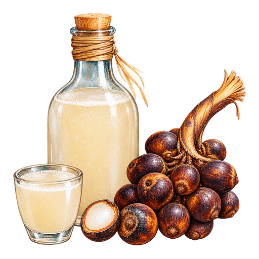 Coyol Wine sticker illustration