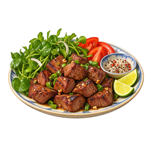 Vietnamese Shaking Beef sticker illustration