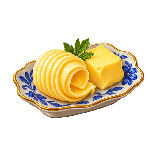 Vologda Butter sticker illustration