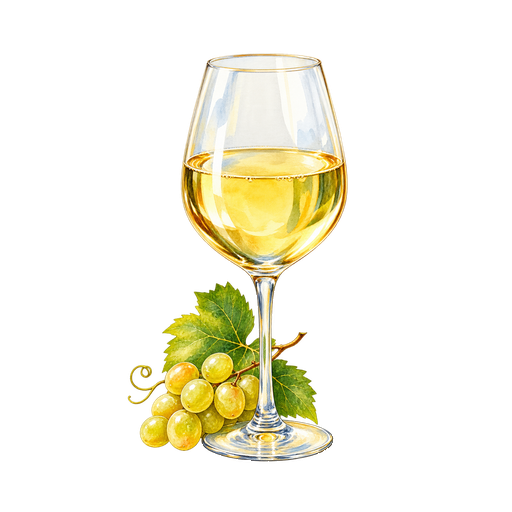 Vouvray sticker illustration
