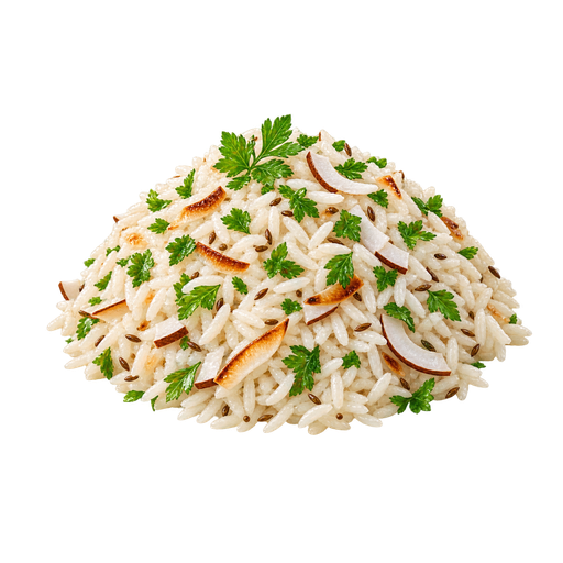Coconut Rice sticker illustration