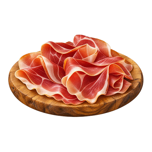 Valais Raw Ham sticker illustration