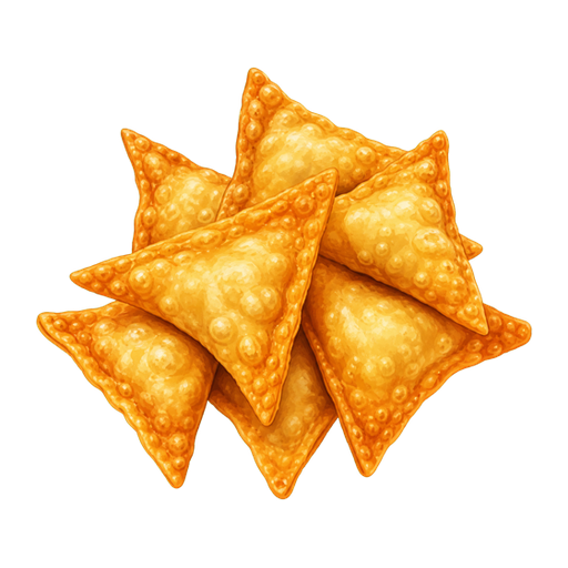 Wantan Frito sticker illustration