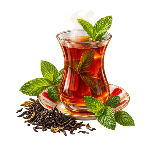 Warga Tea sticker illustration