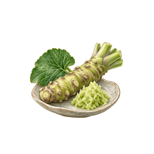 Wasabi sticker illustration