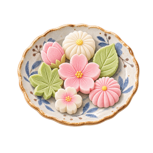 Wasanbon sticker illustration
