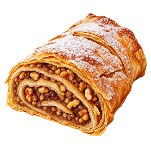 Weichselstrudel sticker illustration