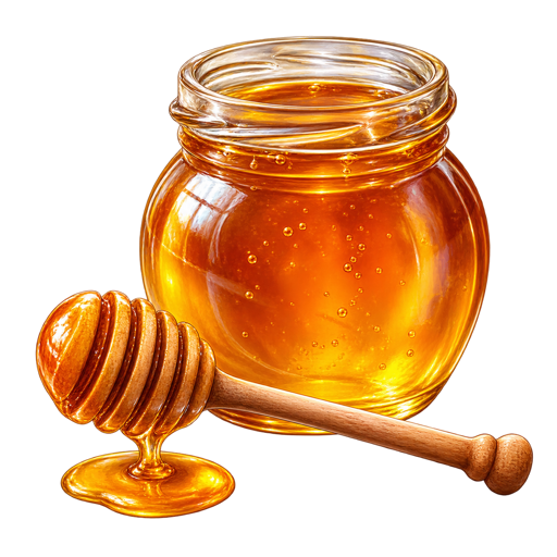 Welsh Heather Honey sticker illustration