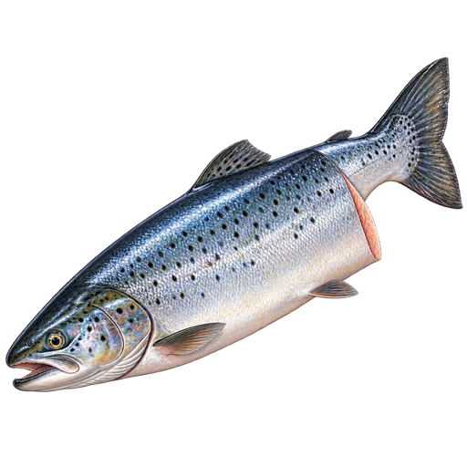 West Wales Coracle Caught Sewin sticker illustration