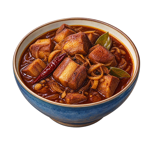 Pork Curry sticker illustration