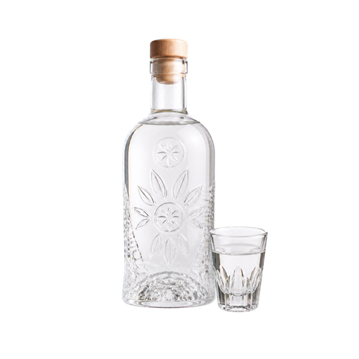 Wódka Góralska sticker illustration
