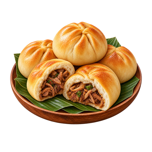 Pork Buns sticker illustration