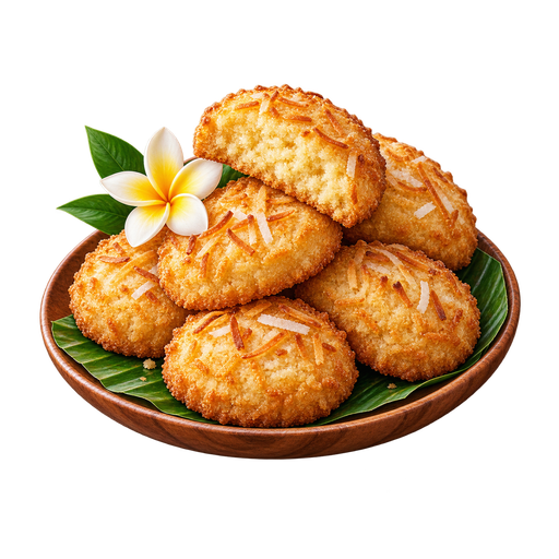 Samoan Coconut Cookies sticker illustration