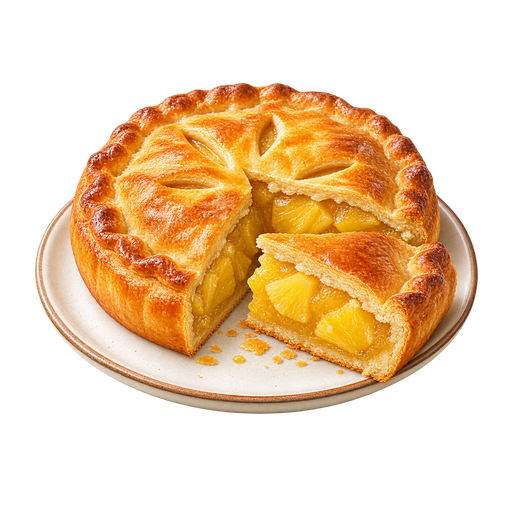Pineapple Pie sticker illustration