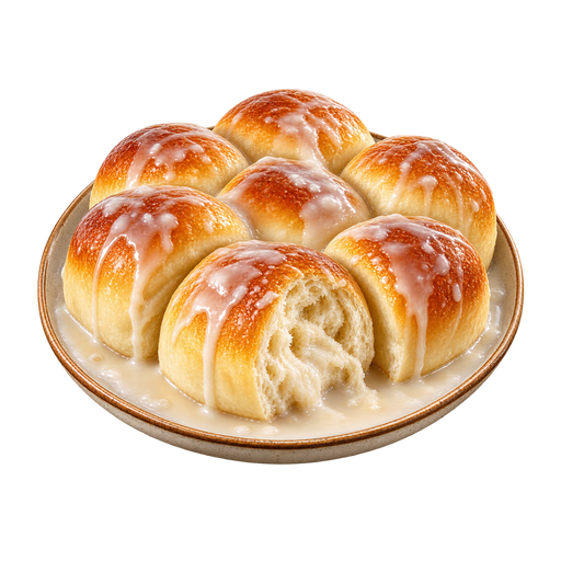 Coconut Buns sticker illustration
