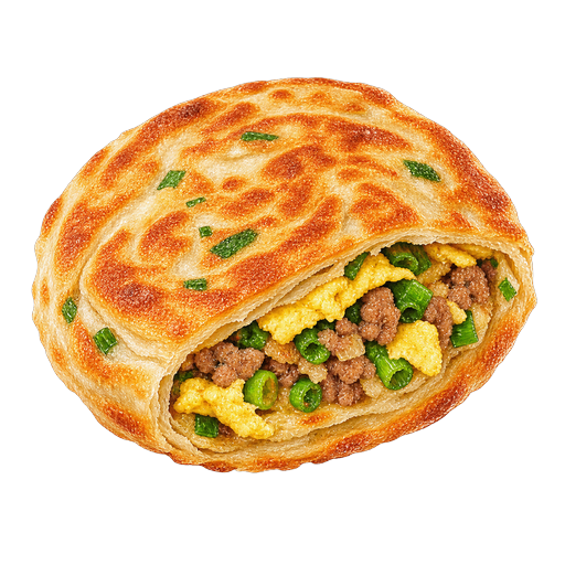 Xianbing (Chinese Meat Pie) sticker illustration