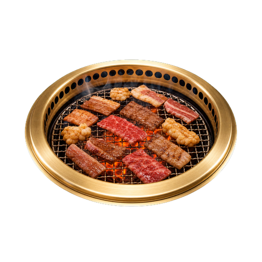 Yakiniku sticker illustration