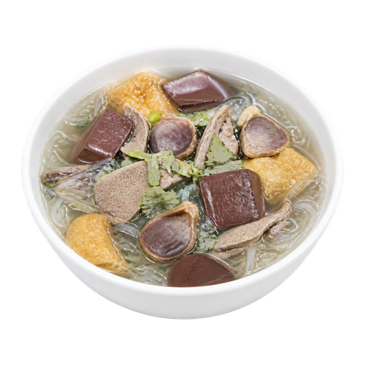 Duck Blood and Vermicelli Soup sticker illustration