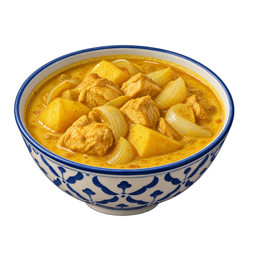 Yellow Curry sticker illustration